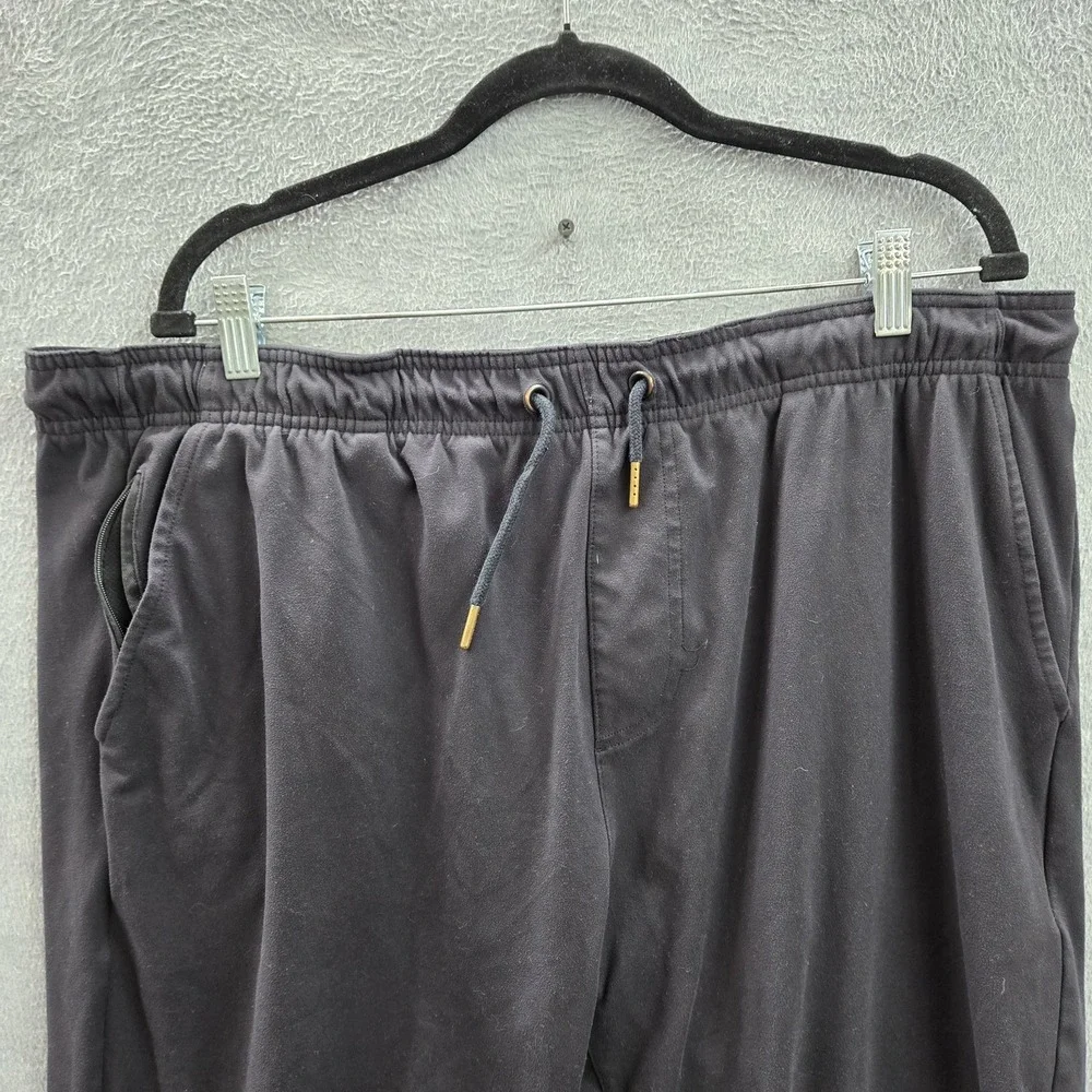 01.ALGO Men Activewear Pants XL Black Jogger U1 PERFORMANCE Athletic READD